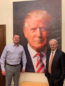 Richard Grenell with Morton Klein, Zionist Organization of America