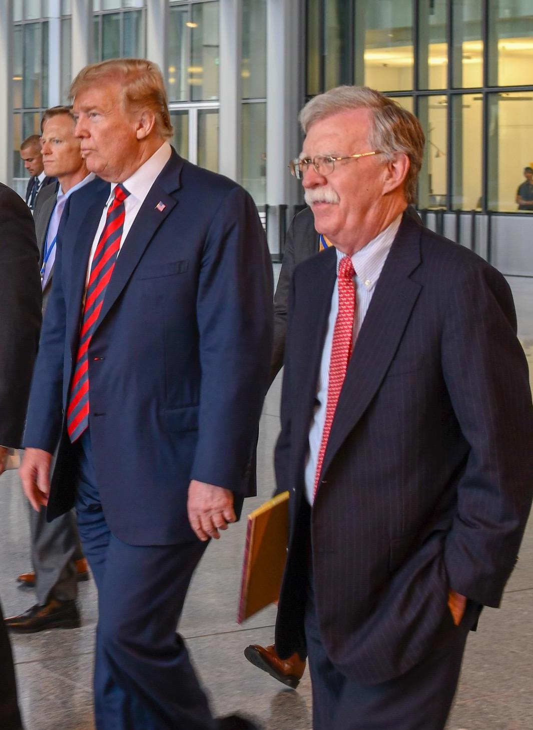 Donald Trump and John Bolton